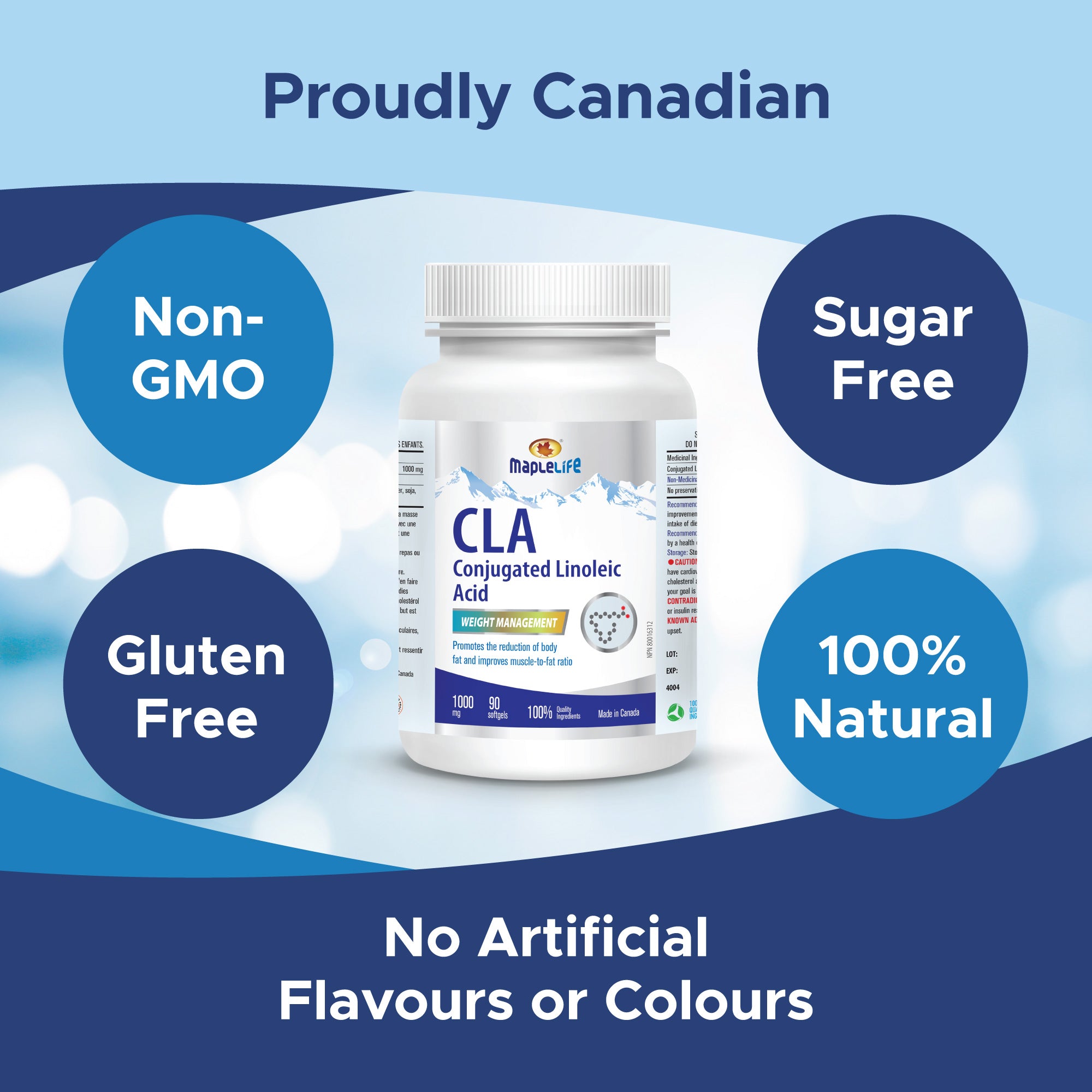 Conjugated Linoleic Acid (CLA) 1000mg 90 softgels