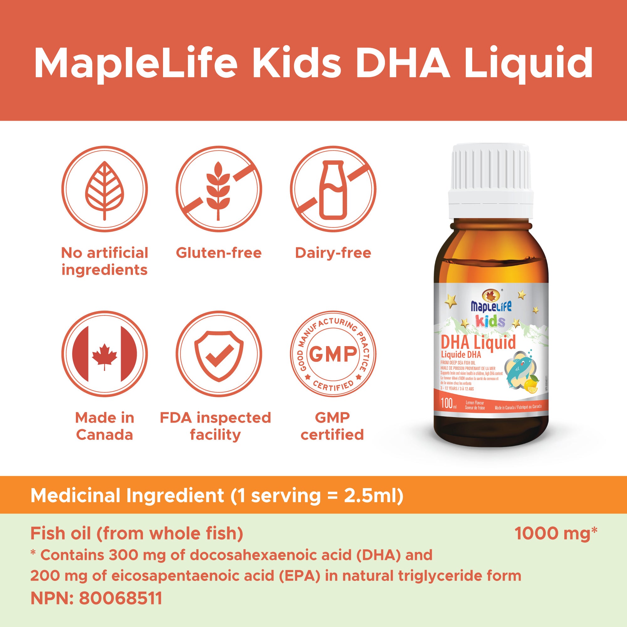 Kids DHA Liquid 100ml