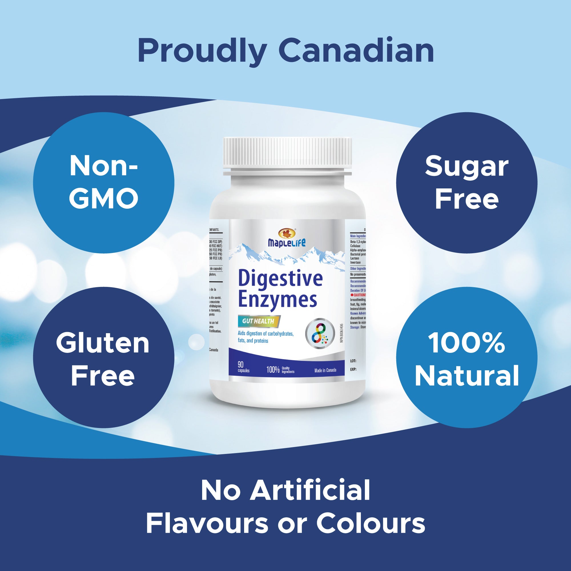 Digestive Enzymes 90 Capsules