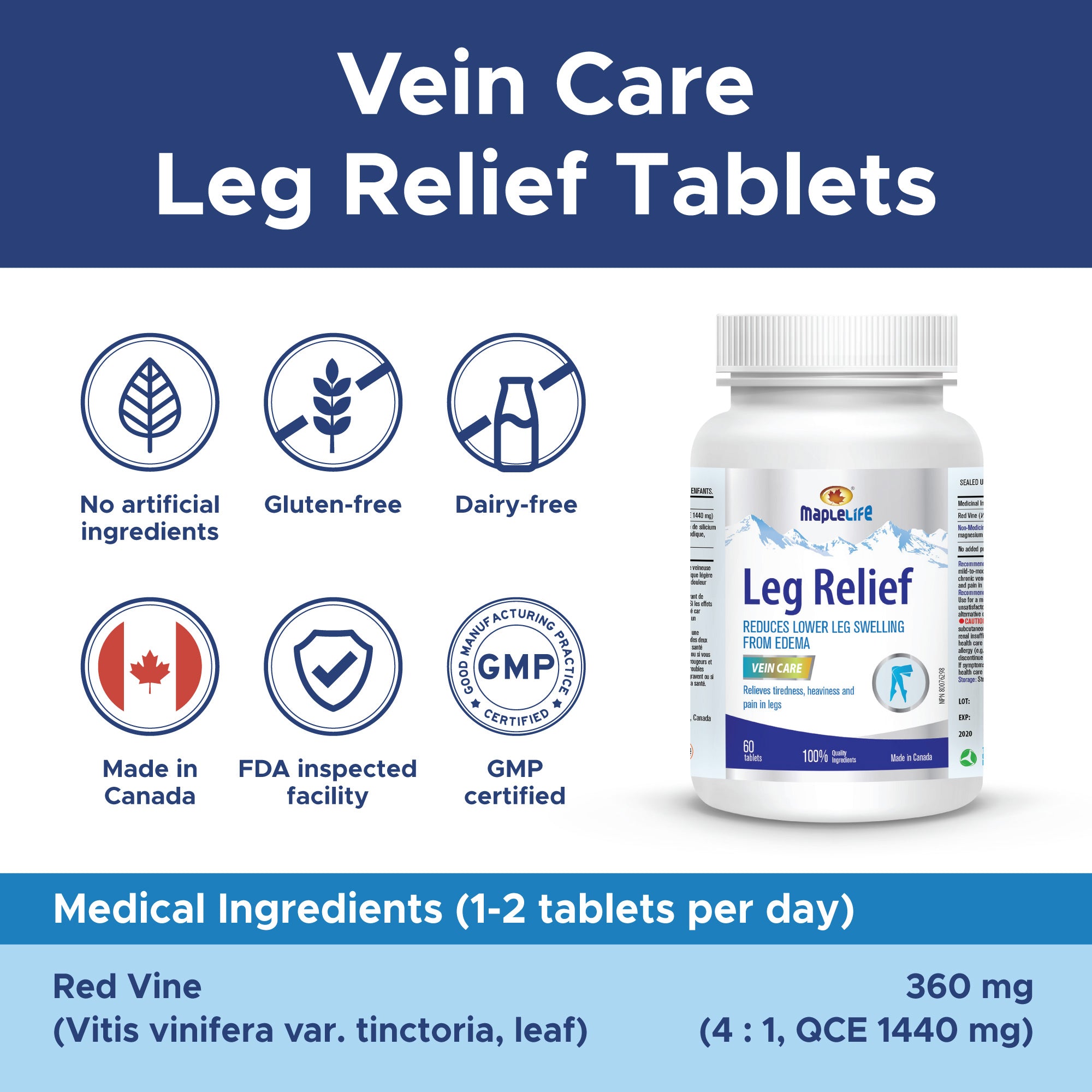 Leg Relief 60 Tablets