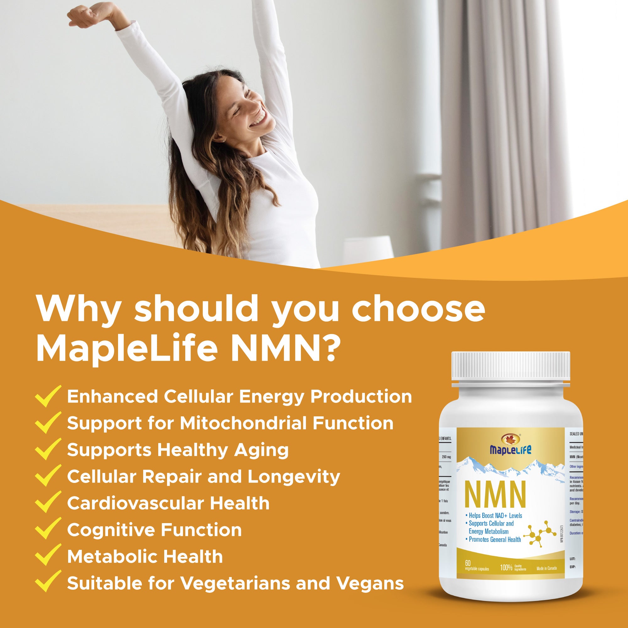 NMN 250 mg 60 Capsules