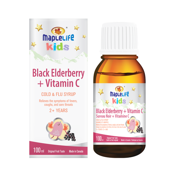 Kids Black Elderberry + Vitamin C 100ml