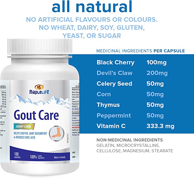 Gout Care 100 Capsules