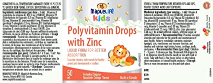 Polyvitamin Drops with Zinc 50ml