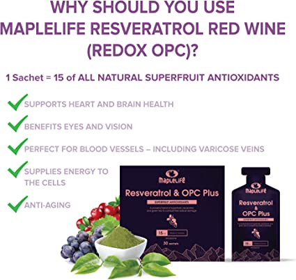 Resveratrol & OPC Plus15ml/30 Sachets