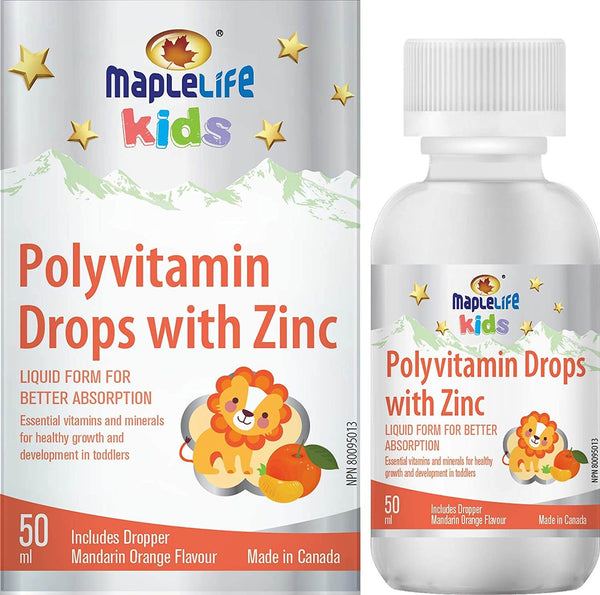 Polyvitamin Drops with Zinc 50ml