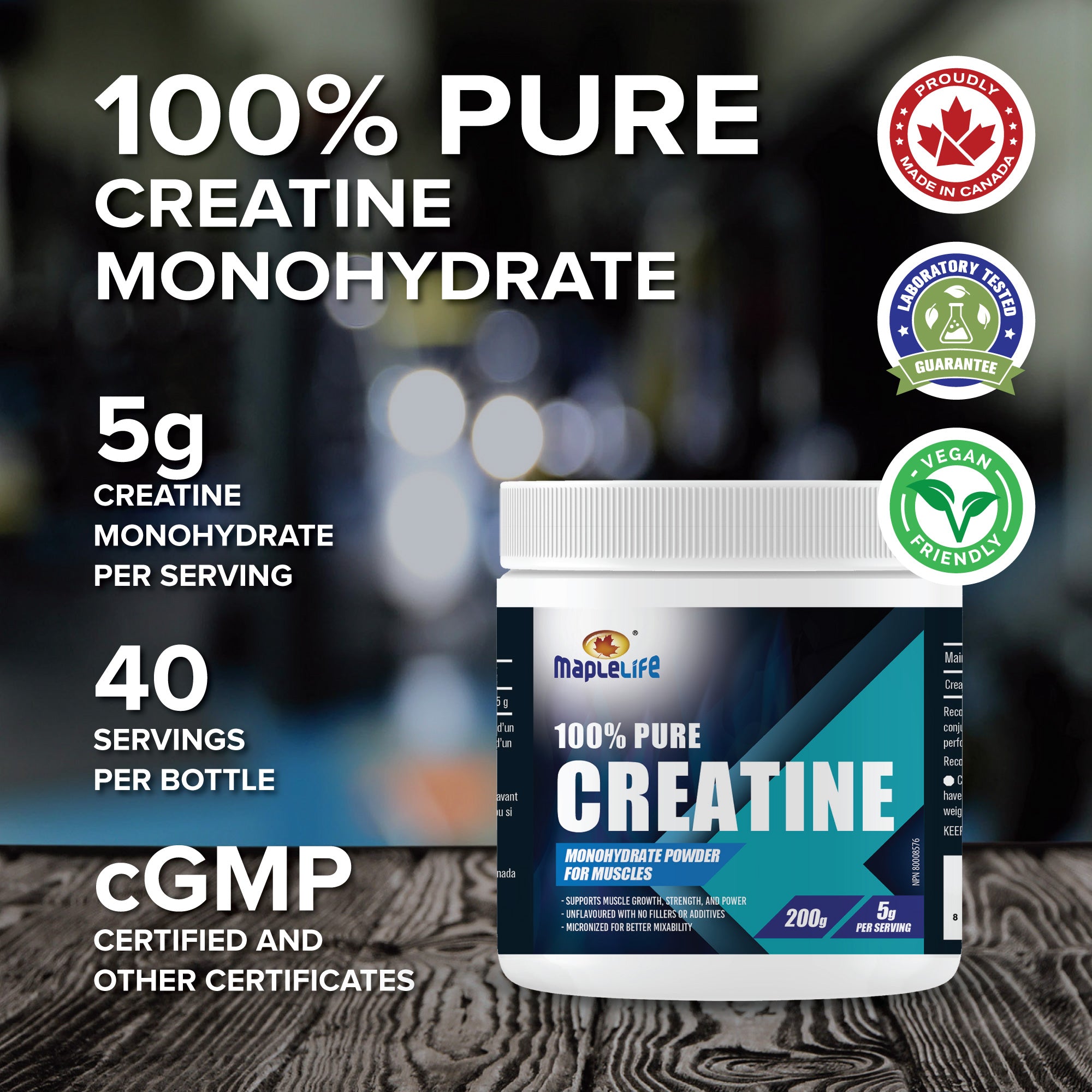 Pure Creatine Powder 200g