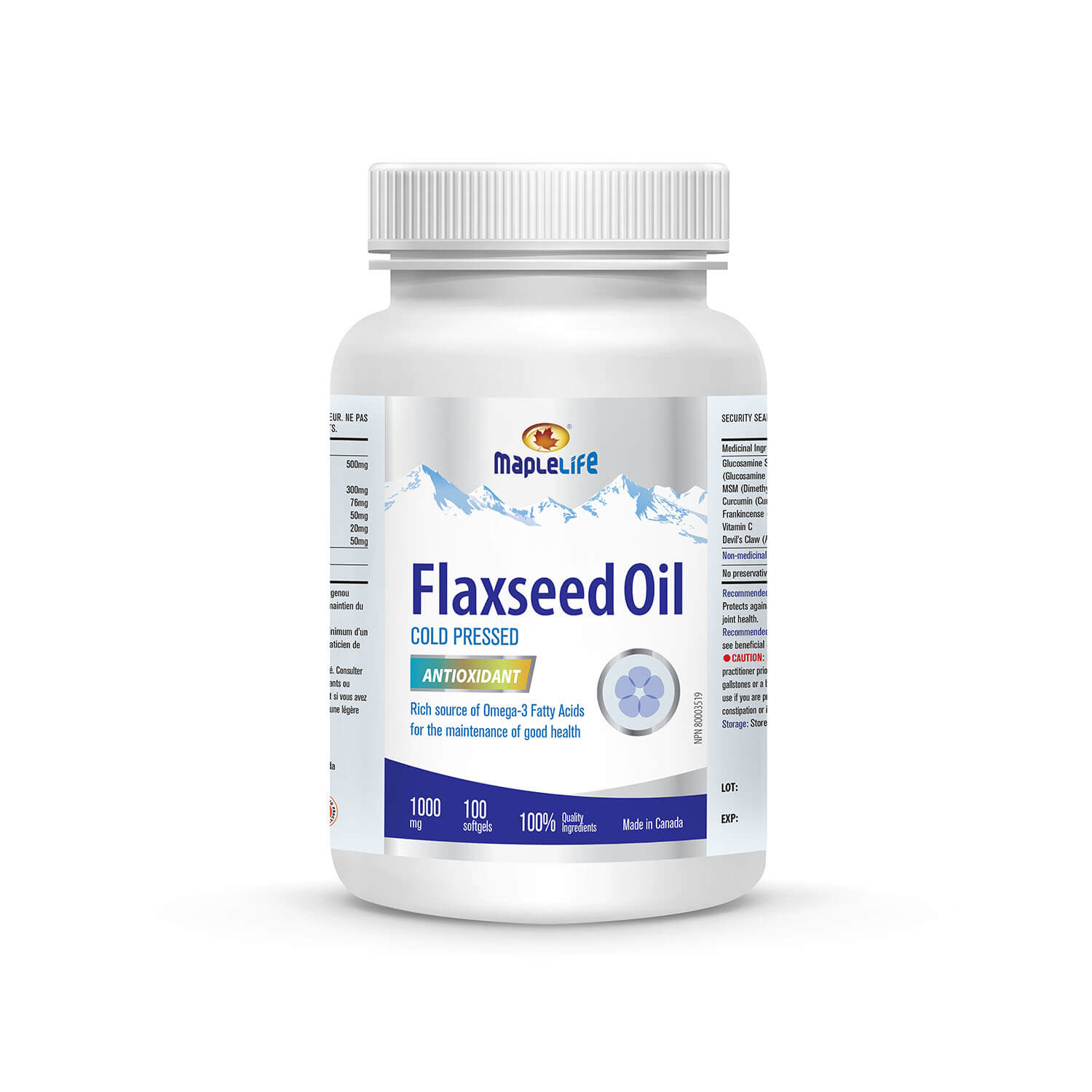 Flaxseed Oil Product Image