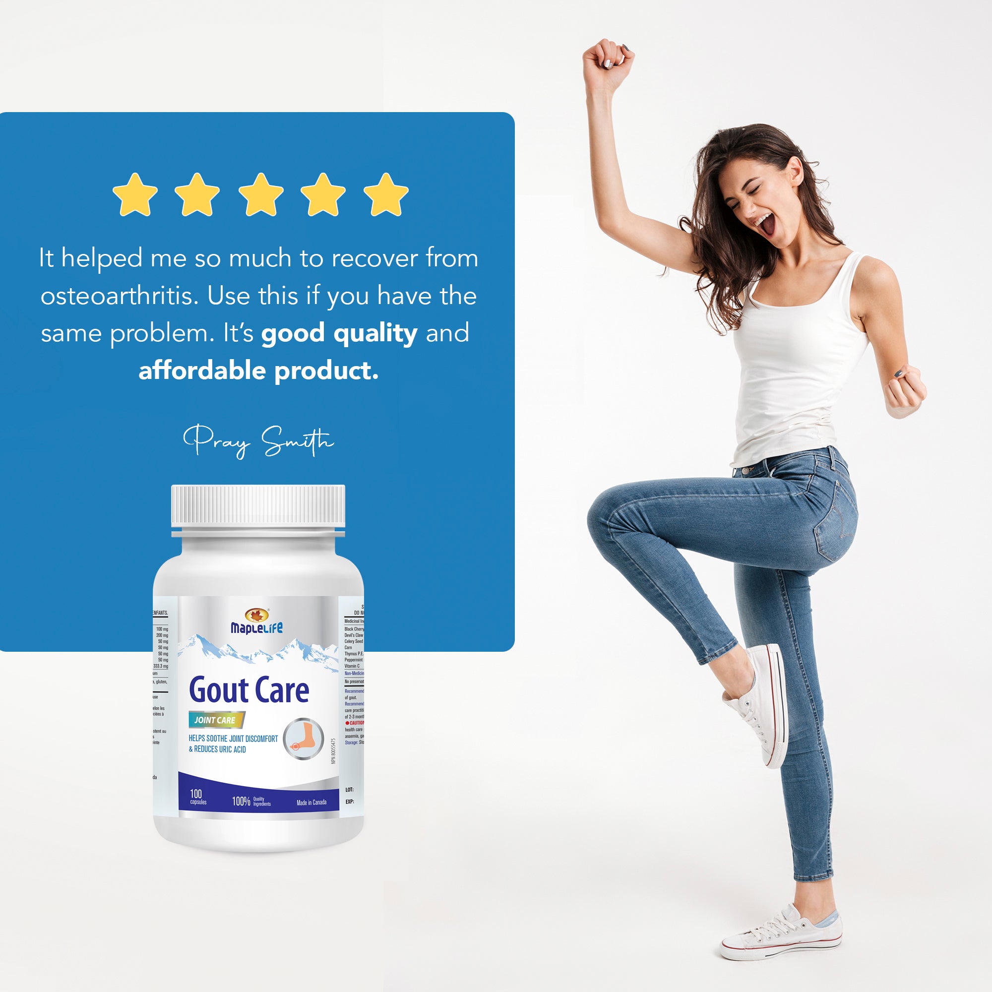 Gout Care 100 Capsules