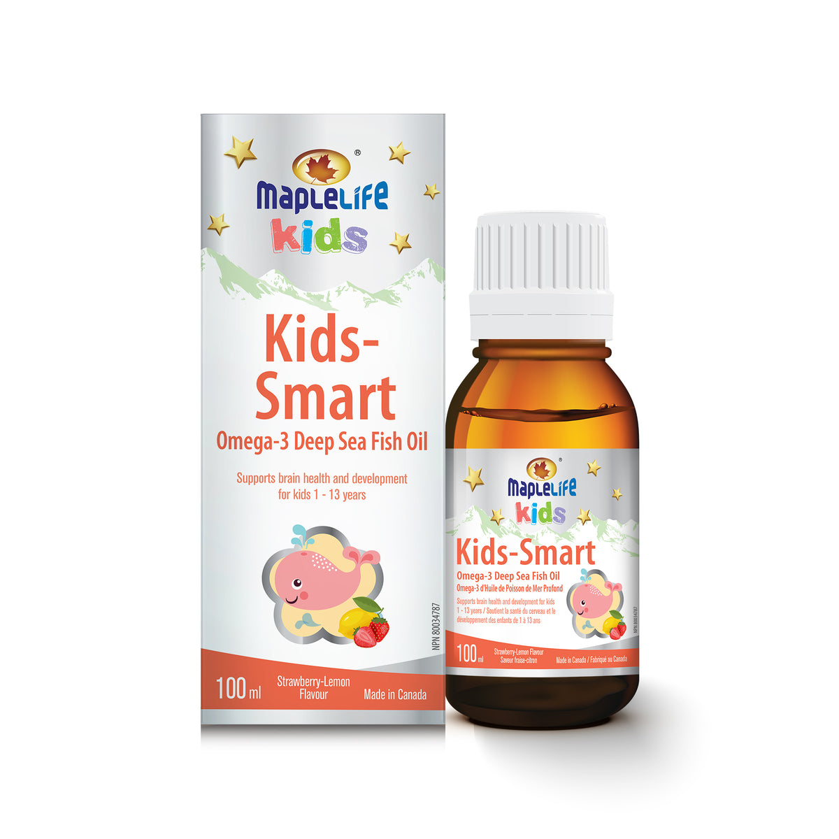 Maplelife Omega 3 Fish Oil for Kids Liquid 100ml MapleLife Nutrition