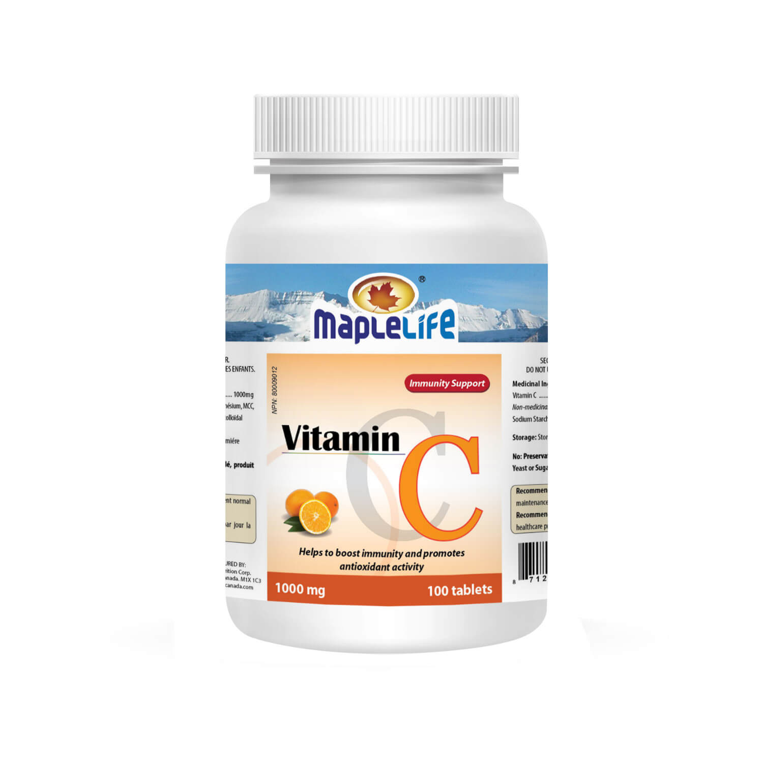 Vitamin C 1000mg 100 tablets