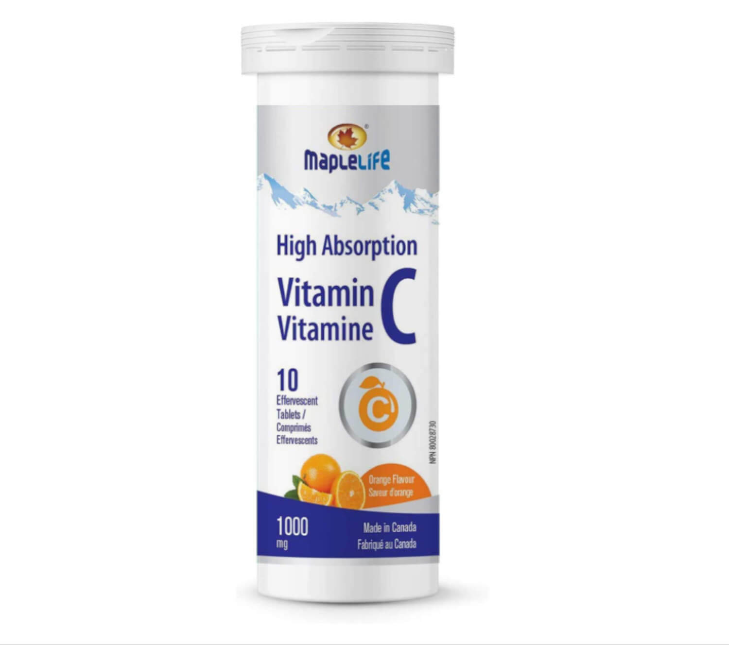 Vitamin C Effervescent 1000mg 10 Dissolvable tablets